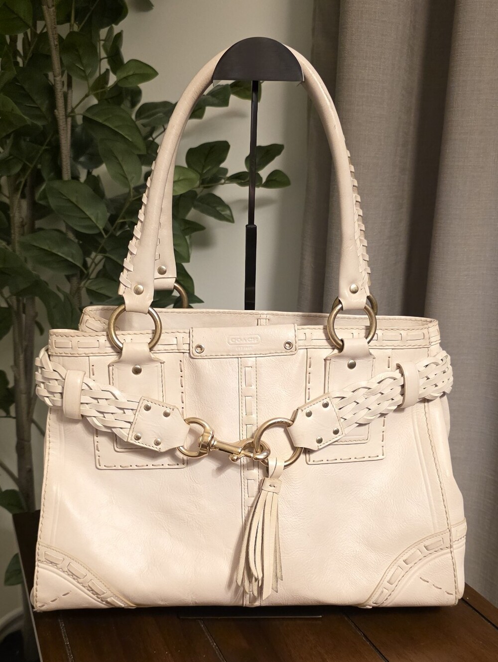Coach Vintage Hamptons Limited Edition Braided Handbag 9290